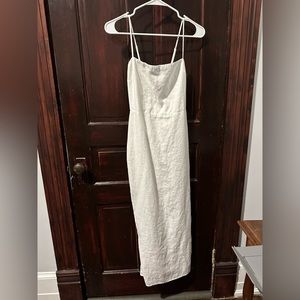 Reformation Petites Frankie Linen Dress
